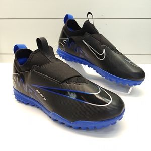 5.5Y Nike Zoom Mercurial Vapor 15 Academy TF GS Shadow Pack Black Soccer cleats